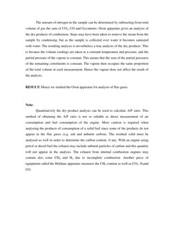 Orsat Apparatus for Flue Gas Analysis | PDF | Gases | Carbon Dioxide