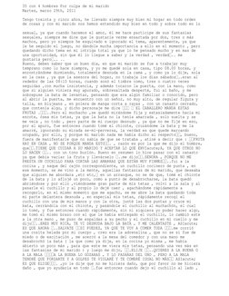 35 con 4 hombres Por culpa de mi marido 
Martes, marzo 29th, 2011 
Tengo treinta y cinco años, he llevado siempre muy bien mi