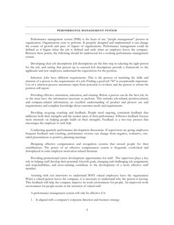 Infosys Performance Management Overview | PDF | Performance Appraisal ...