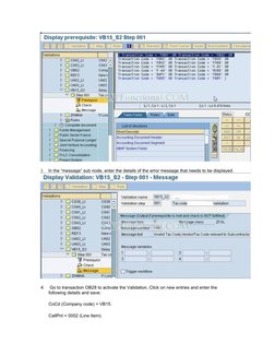 SAP FI Validation and Substitution Guide | PDF | Boolean Data Type ...