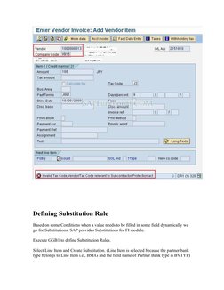 SAP FI Validation and Substitution Guide | PDF | Boolean Data Type ...