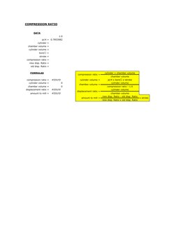 Automotive Formulas Automotive Math Formulas and Calculations | PDF | Horsepower ...