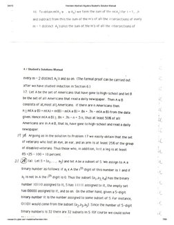 Herstein Abstract Algebra Student's Solution Manual | PDF | Algebra | Abstract Algebra