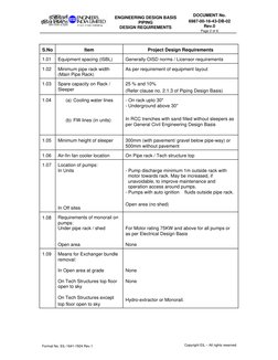 ENGINEERING DESIGN BASIS 
PIPING 
DESIGN REQUIREMENTS 
DOCUMENT No. 
6987-00-16-43-DB-02
Rev.0 
Page 2 of 6 
 
 
Format No.