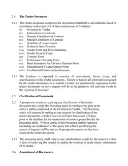 Standard Tender Document for Goods | PDF | Specification (Technical ...