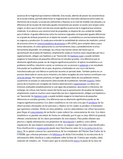 ausencia de la magnitud que estamos midiendo. Esta escala, además de poseer las características 
de la escala ordinal, permit
