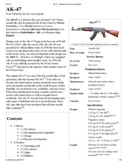 (http://en.wikipedia.org/wiki/File:AK-47_type_II_Part_DM-ST-89-01131.jpg)10/13/13
AK-47 - Wikipedia, the free encyclopedia
e