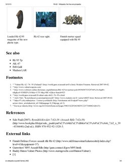10/13/13
Rk 62 - Wikipedia, the free encyclopedia
en.wikipedia.org/wiki/Valmet_M62
3/4
Loaded Rk 62/95
magazine of the new
pl