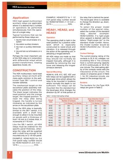 GE HEA Relay Overview and Applications | PDF | Relay | Alternating Current