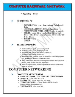 Computer Hardware & Networking Overview | PDF | Computer Network ...