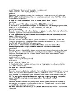 select ‘drop user ‘||username||’ cascade;’ from dba_users
where username not in ("SYS’,’SYSTEM’);
spool off
Essentially you a