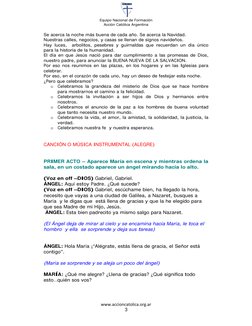 Equipo Nacional de Formación 
Acción Católica Argentina 
 
www.accioncatolica.org.ar 
 
3
Se acerca la noche más buena de c