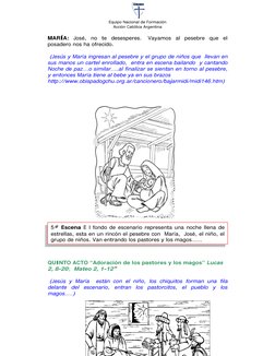 Equipo Nacional de Formación 
Acción Católica Argentina 
 
www.accioncatolica.org.ar 
 
7
MARÍA: José, no te desesperes.  V