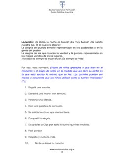 Equipo Nacional de Formación 
Acción Católica Argentina 
 
www.accioncatolica.org.ar 
 
8
 
 
 
 
 
 
 
 
 
Locución: ¡Si a