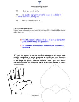 Equipo Nacional de Formación 
Acción Católica Argentina 
 
www.accioncatolica.org.ar 
 
9
11. 
 Deja que sea tu amigo 
12.