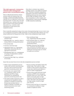 4
From source to surveillance 
September 2010
The right approach—transaction
reference data management
paired with a reconcil