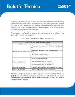 Su principio de funcionamiento se basa en la instalación de sensores de vibración y 
temperatura, en conjunto con sus t