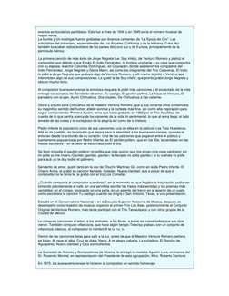 eventos protocolarios partidistas. Esto fue a fines de 1948 y en 1949 sería el número musical de 
mayor venta. 
La burrita y