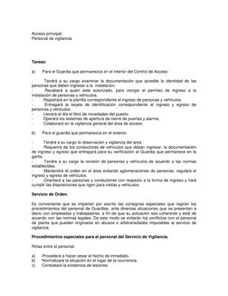 Manual de Control de Accesos en Seguridad | PDF