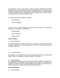 Manual de Control de Accesos en Seguridad | PDF