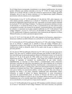 Servicio de Impuestos Internos 
 
 
Subdirección Jurídica 
En el Código fueron incorporadas, textualmente o con algunas m