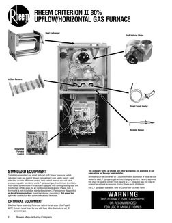 RGPH Specification Sheets PDF | PDF | Furnace | Manufactured Goods