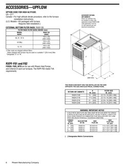 RGPH Specification Sheets PDF | PDF | Furnace | Manufactured Goods