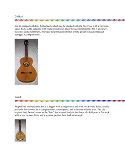 6 Rondalla Instrument Understanding the Rondalla Ensemble | PDF | String Instruments | Music ...