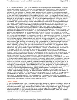 de un campeonato debido a que ayuda mantener un volumen graso sumamente bajo, sin hacer 
necesaria una dieta de hambre extrem