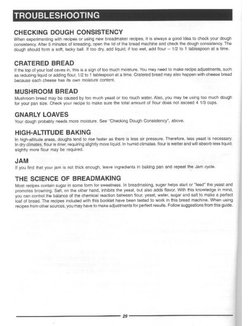 Welbilt Bread Machine Rising Time Chart.pdf Welbilt Manual ABM3100 | PDF | Tools | Manufactured Goods