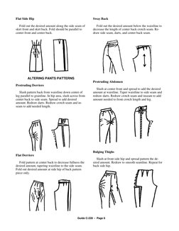 Pattern Alteration Techniques Guide | PDF | Seam (Sewing) | Human ...