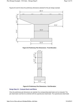 Flush Pier Example Pier Design Example and Steps | PDF | Strength Of Materials | Bending