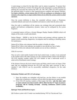 A node design is critical for the data follow and its station recognition. To protect their 
Hardware and Software, Foxboro f