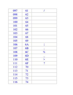 097  
61  
/  
098  
62  
  
099  
63  
  
100  
64  
  
101  
65  
  
102  
66  
  
103  
67  
  
104  
68  
  
105  
69