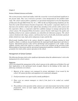 Chapter II 
Review of Related Literature and Studies 
This section presents related and studies which the researcher reviewed