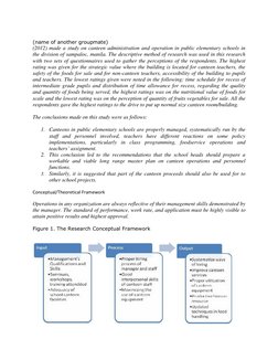 (name of another groupmate) 
(2012) made a study on canteen administration and operation in public elementary schools in 
t