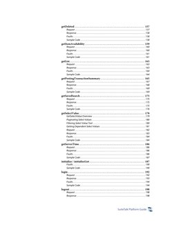 SuiteTalk Platform Guide
getDeleted . . . . . . . . . . . . . . . . . . . . . . . . . . . . . . . . . . . . . . . . . . . . .