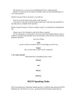 My hometown is a very nice city in Shandong Province. (rather general)
  Because it is between the sea and the mountains, t