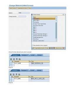 Choose the basic data and press enter to proceed.
Press F8.
Press F8.
