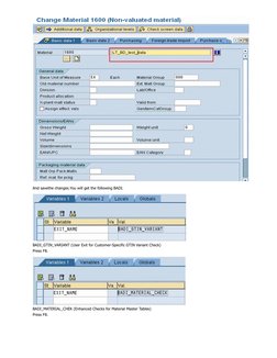 And savethe changes.You will get the following BADI.
BADI_GTIN_VARIANT (User Exit for Customer-Specific GTIN Variant Check)
P