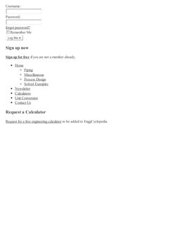 Username:
Password:
forgot password? (http://www.enggcyclopedia.com/wp-login.php?action=lostpassword)
Remember Me
Log Me In
S