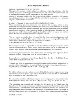 Cases Rights and Liberties! 
 
Carlisle v. United States, 83 U.S. 147, 154 (1873), 
'The rights of sovereignty extend to all