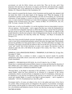 government; yet only his fellow citizens can convict him. They are his jury, and if they 
pronounce him innocent, not all pow