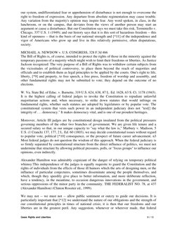 our system, undifferentiated fear or apprehension of disturbance is not enough to overcome the 
right to freedom of expressio