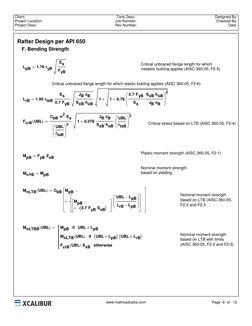 Steel Rafter Design per API 650 | PDF | Structural Steel | Roof
