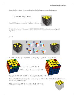 4x4 Rubik's Cube Solving Guide | PDF