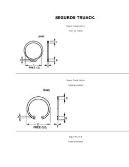 SEGUROS TRUACK.  
        
  
      
Seguro Truack Externo. 
Todas las medida.