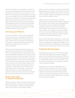 Apex Design Patterns and Best Practices | PDF | Unit Testing ...