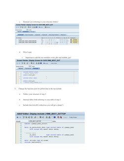 Customizing ME21N Item Screen with BADI | PDF | Method (Computer ...
