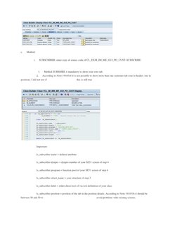 Me21 Screen Customizing ME21N Item Screen with BADI | PDF | Method (Computer ...